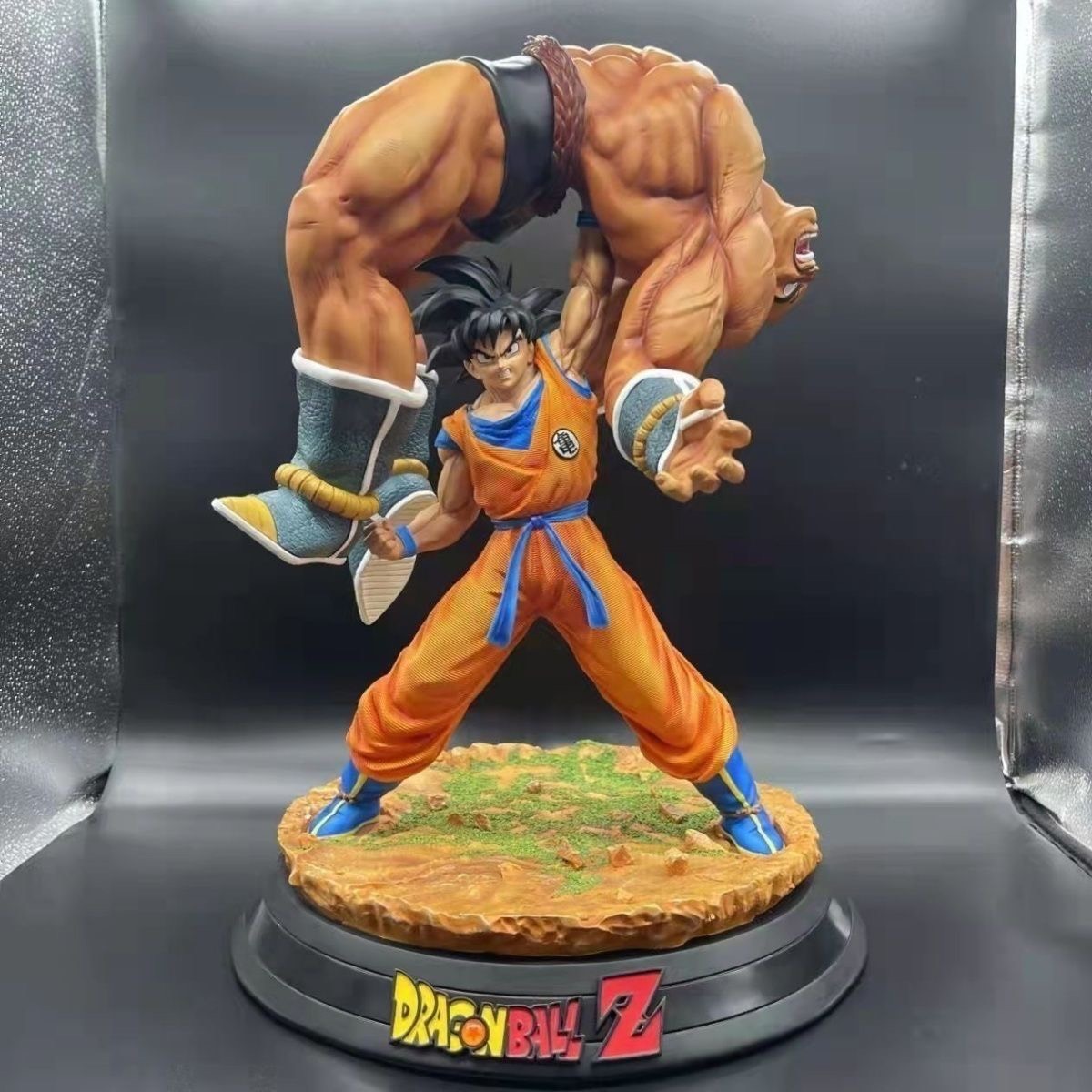 Mô hình SonGoku vs Nappa cực nét cao 43cm - dragonball