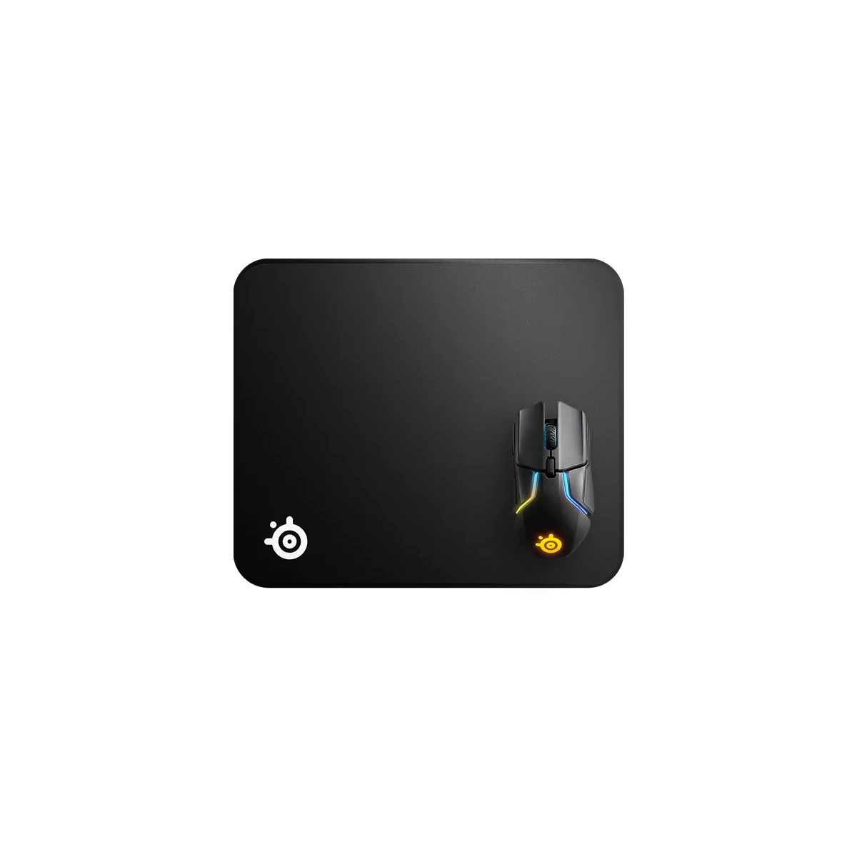 Lót chuột Steelseries QcK Edge màu đen chất liệu vải dệt dày 2mm phù hợp cho mọi loại chuột, Hàng chính hãng, bảo hành 1 năm