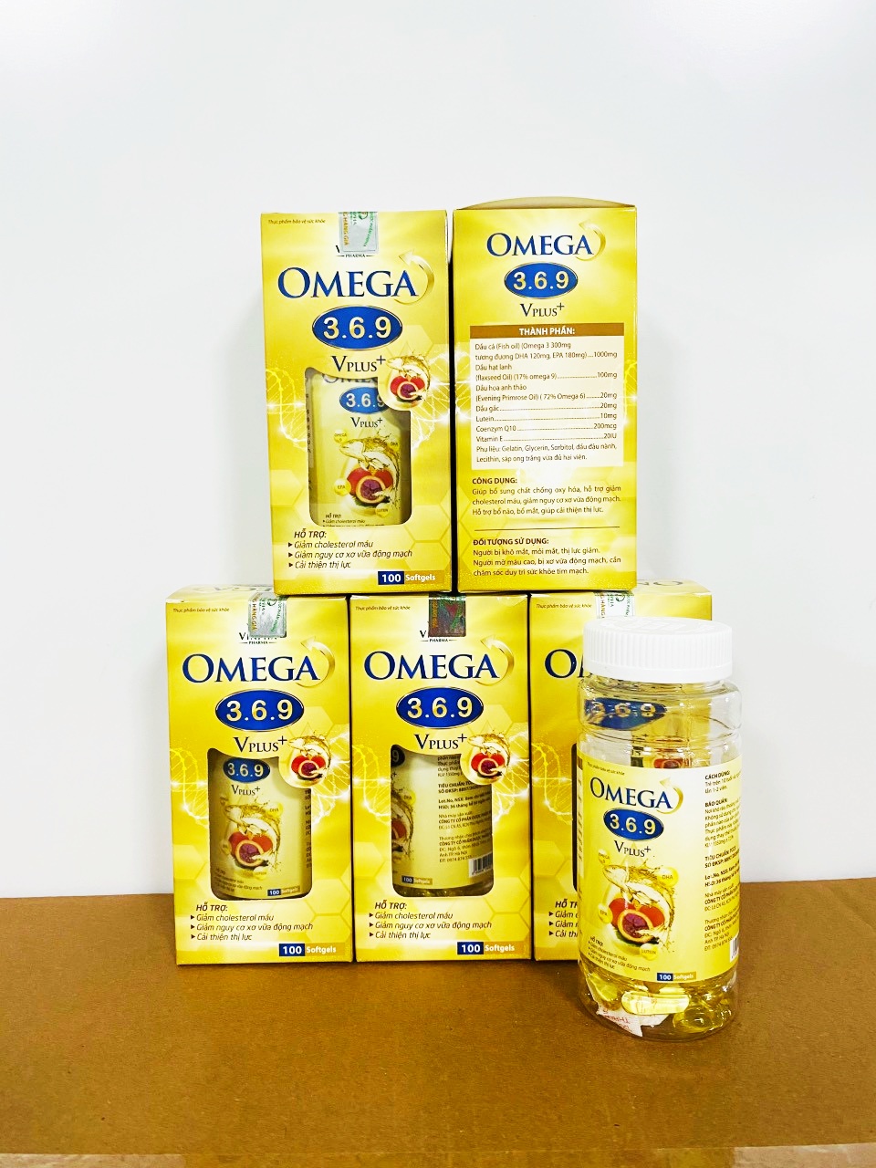 VIÊN UỐNG DẦU CÁ OMEGA 369 PLUS - GIÚP BỔ SUNG TINH CHẤT DẦU CÁ OMGA 3, DẦU GẤC, VITAMIN E, DẦU HOA ANH THẢO GIÚP SÁNG MẮT ĐẸP DA, TỐT CHO TIM MẠCH – LỌ 100 VIÊN