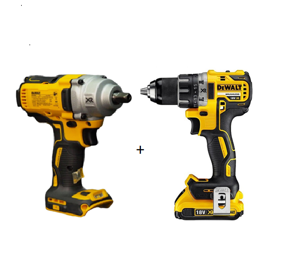 COMBO Body Máy khoan cầm tay dùng pin 18V Dewalt DCD796N và máy bắt vít DCF894N
