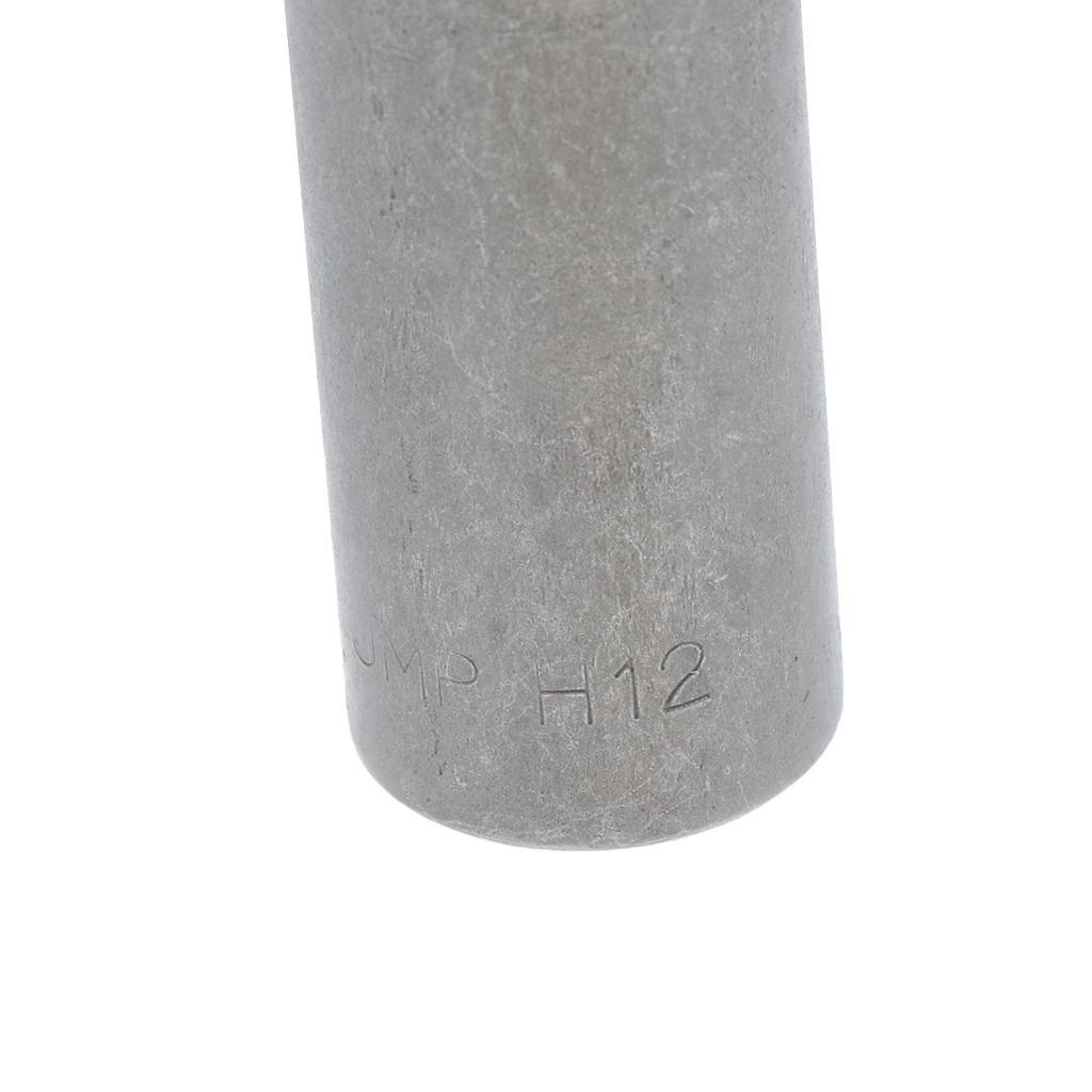 Socket Nut Driver Set Drill Bit Adapter 1/4'' Hex Shank 12mm 5pcs