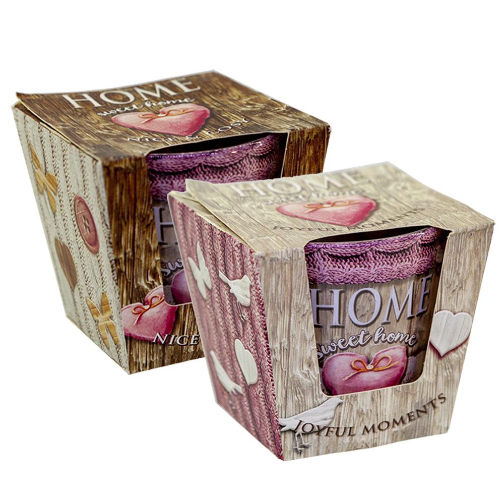 Combo 2 ly nến thơm Bartek nhập khẩu Châu Âu Home Sweet Home 115g - hương cam rừng