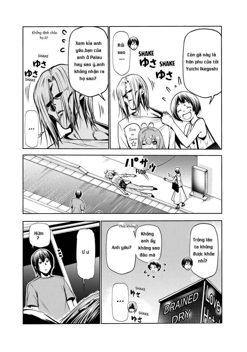 cô gái thích lặn - grand blue chapter 65 2