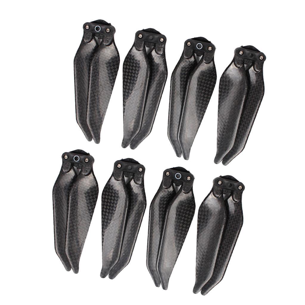 8 Packs Quick Release Carbon Fiber Propeller for   Pro /