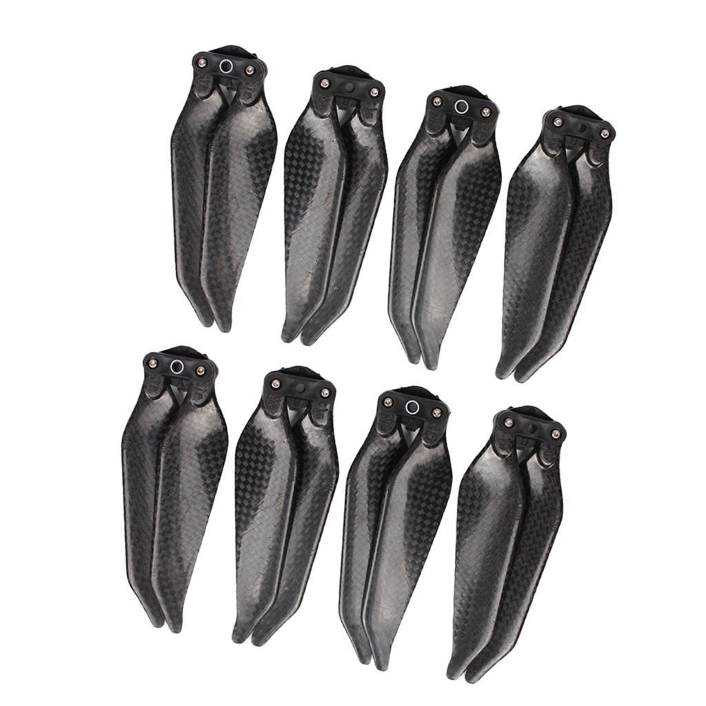 8 Packs Quick Release Carbon Fiber Propeller for   /