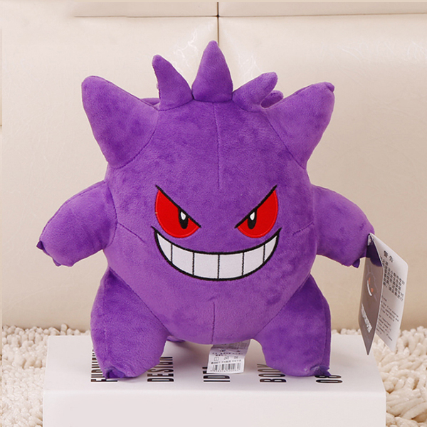 Gấu Bông Pokemon Gengar Ma Quái Màu Tím (30 Cm) Gb127 (Tặng 1 Miếng Che Mắt Đi Ngủ Gấu Trúc Panda)