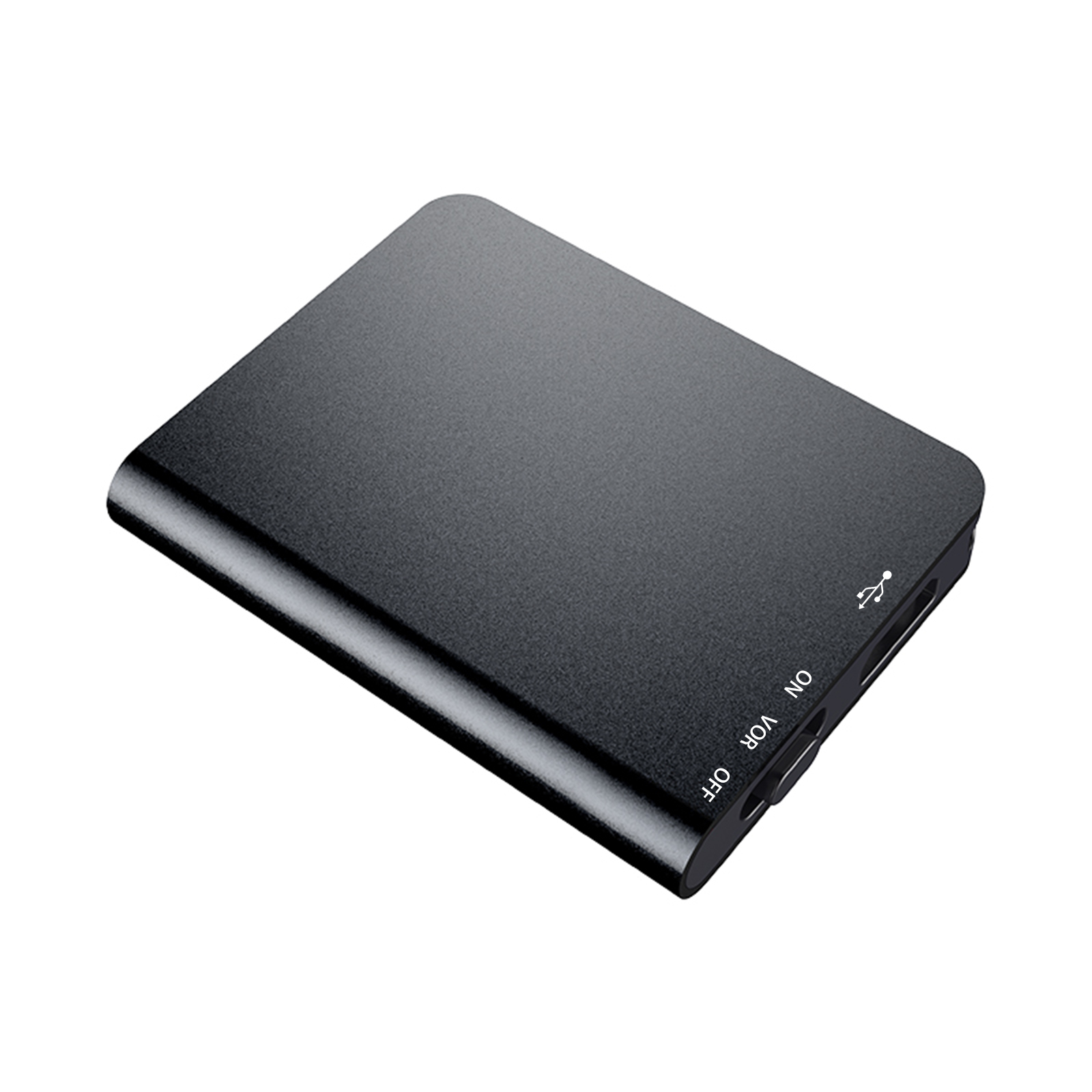 Máy Ghi Âm Nhỏ Hình Chữ Nhật Q61 Dictaphone MP3 Sạc USB