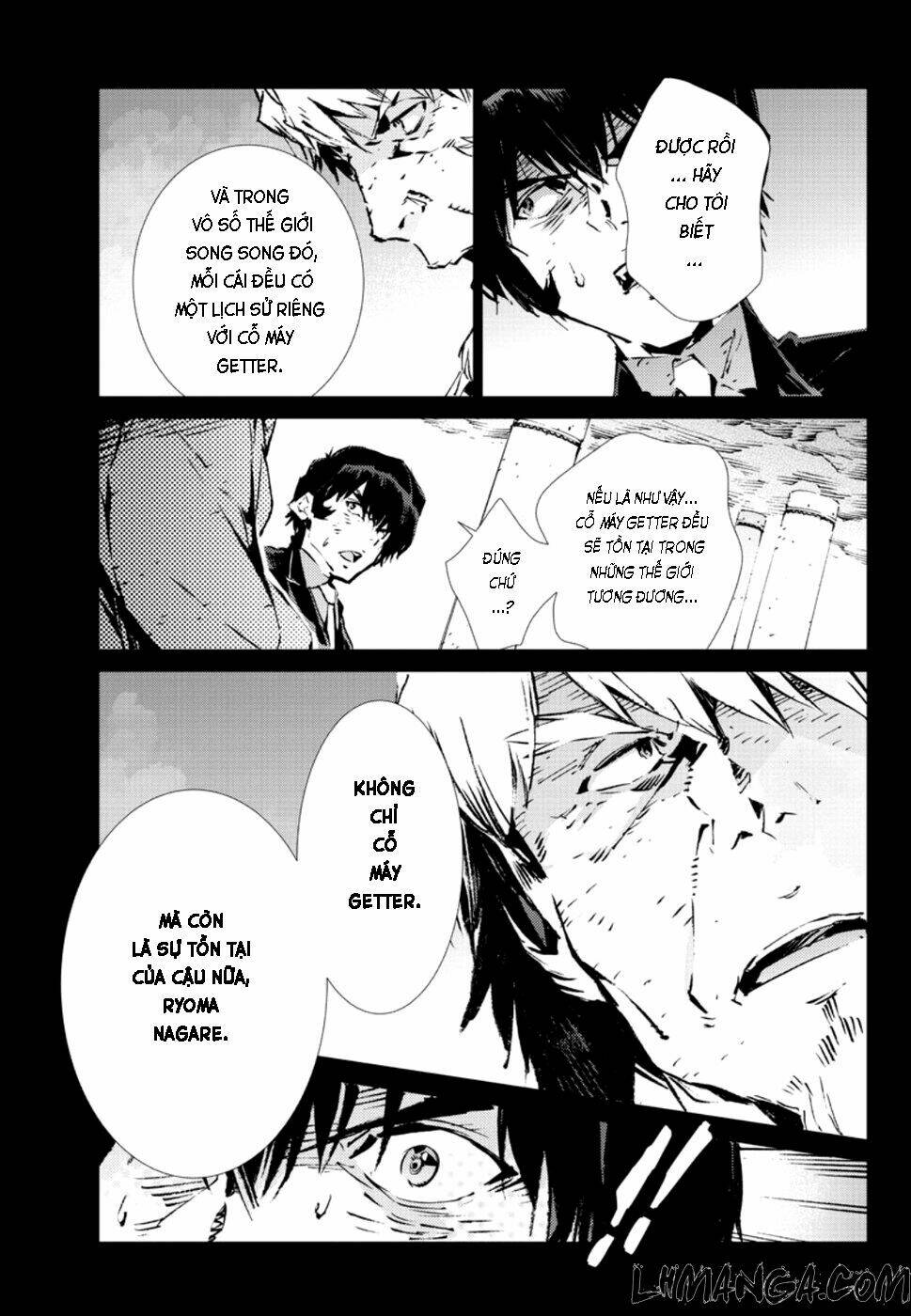 getter robo devolution: uchuu saigo no 3-punkan chapter 6 7