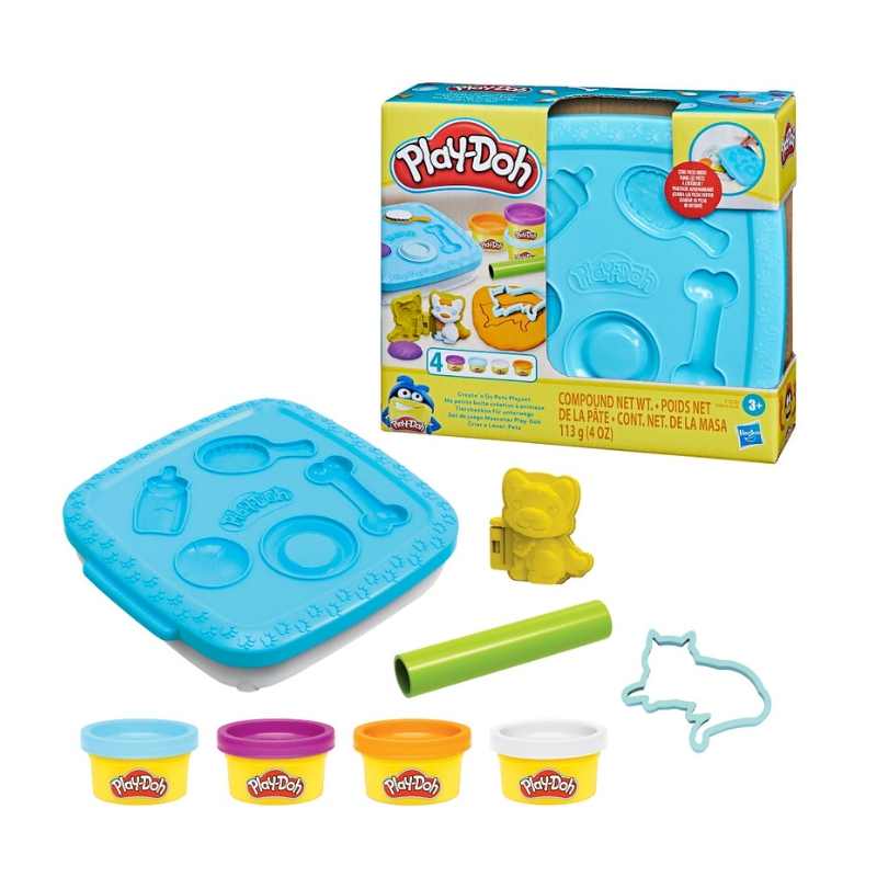 Đồ Chơi PLAYDOH Bộ Khuôn Cơ Bản Thú Cưng F7528/F6914