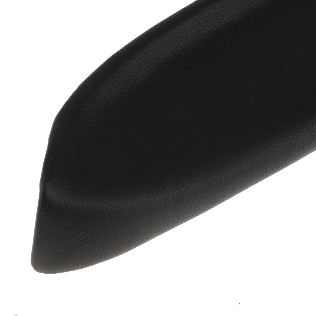 2 X Right+Left Door Panel Armrest Real Leather for Accord 08-12 Black