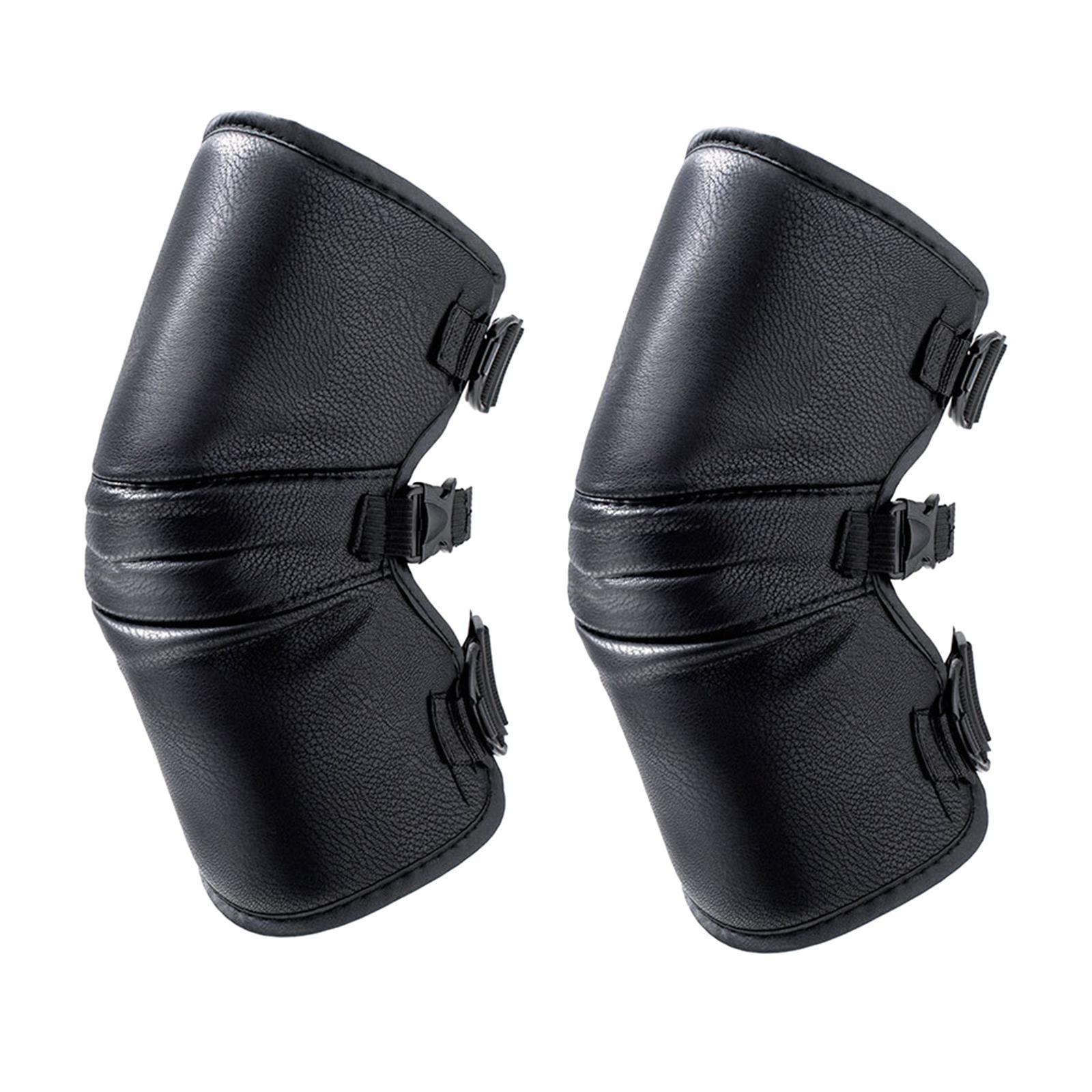 2Pcs Winter Knee Pads Motorcycles Leggings Skateboard Motocross Ski