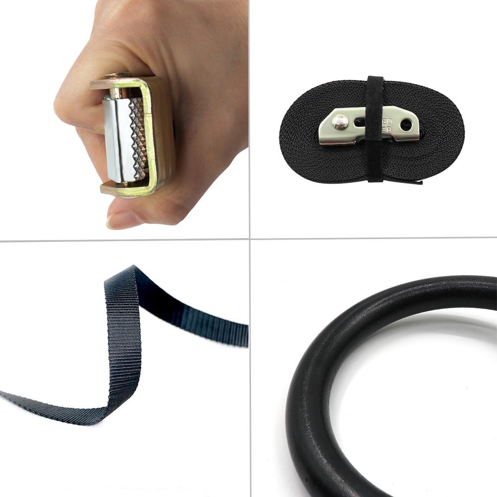 Vòng Treo Gymnastic Rings Hỗ Trợ Tập Dip Với Xà Đơn, GYM Ring Ngoài Trời
