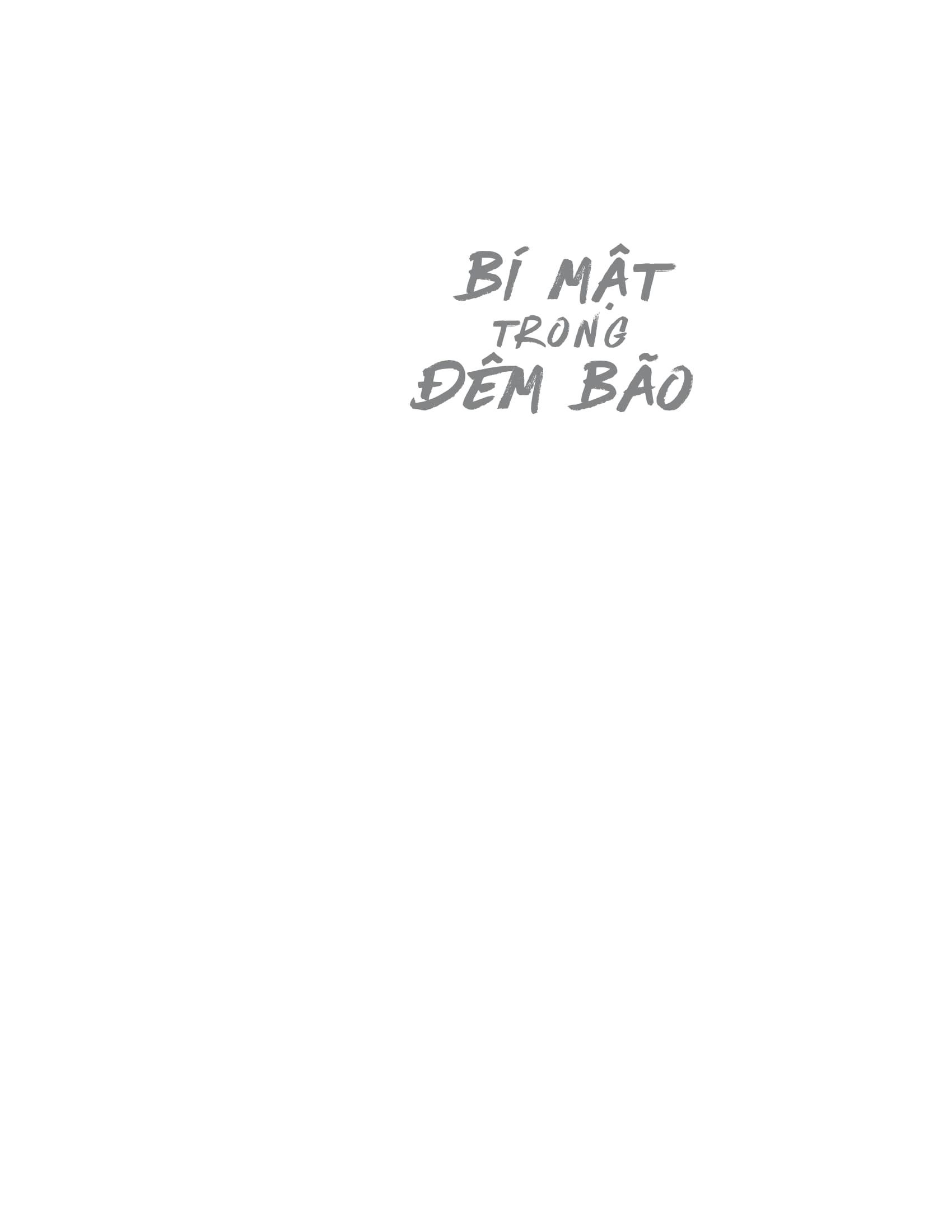Pre-Order - Bí Mật Trong Đêm Bão