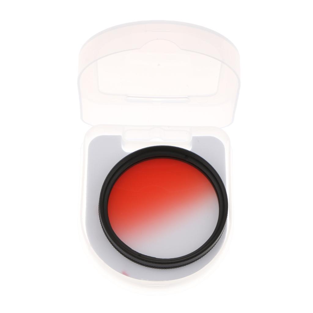 52mm Graduated Neutral Density Color Filter Kit - Grey Blue Purple Red Green