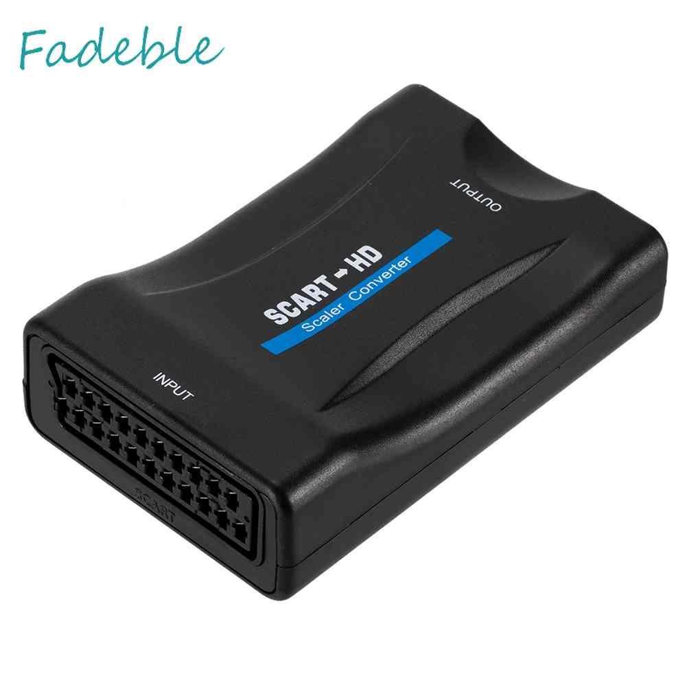 Bộ ChuyểN ĐổI Âm Thanh / Video SCART Sang HDMI 1080P