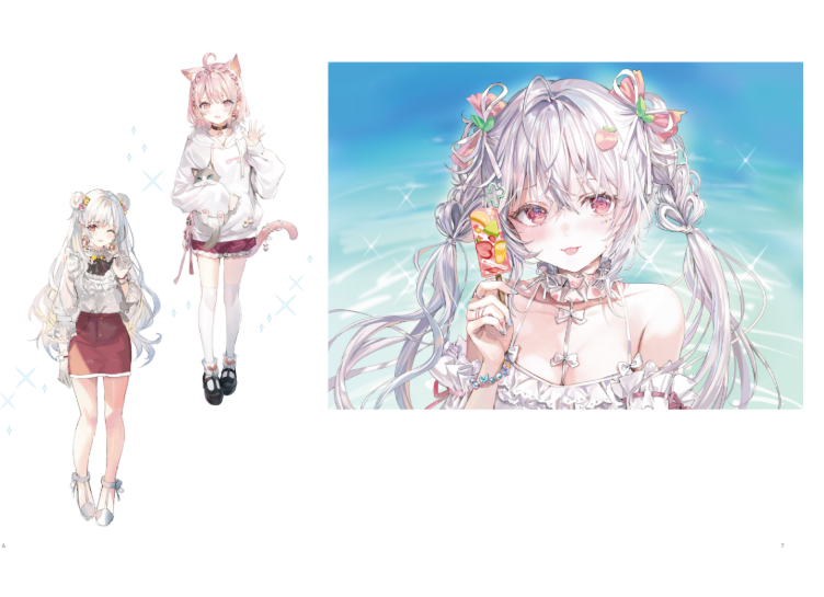 Sách ngoại văn: Momoko Artworks: Arpeggio (Japanese Edition)