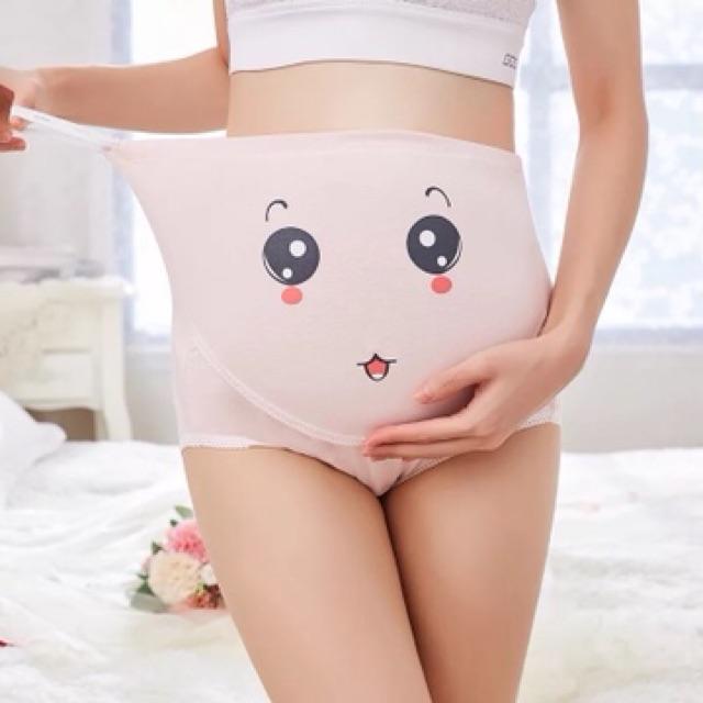 Quần Lót Nữ Cotton Mẹ Bầu Xuất Hàn ( Q : 002 ) Hàng Loại Đẹp