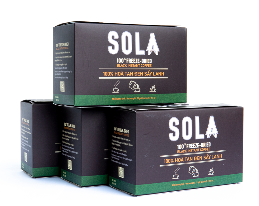 CÀ PHÊ ĐEN HÒA TAN SẤY LẠNH SOLA MPI01