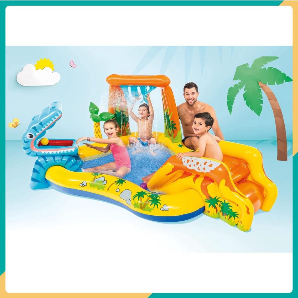 Công viên nước tại nhà Rừng Khủng Long Vận Động Tại Nhà Cho Gia Đình Và Bé Dinosaur Pool