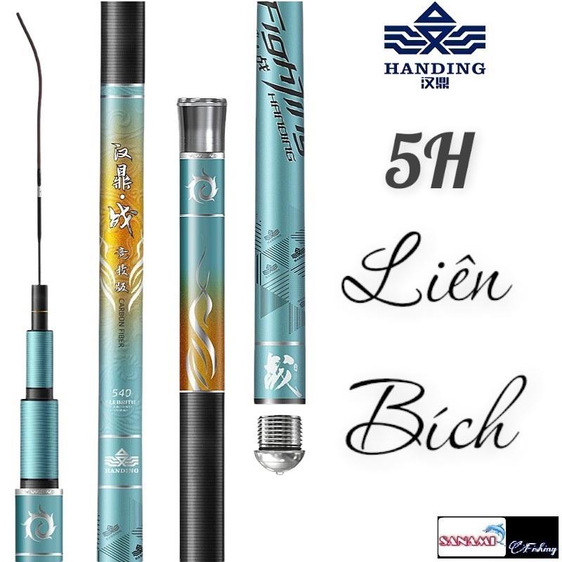 Cần Câu Đài Handing 5h Liên Bích CT03 Siêu Nhẹ, Dẻo Dai, Nhấc Tĩnh 2kg - Sanami Fishing