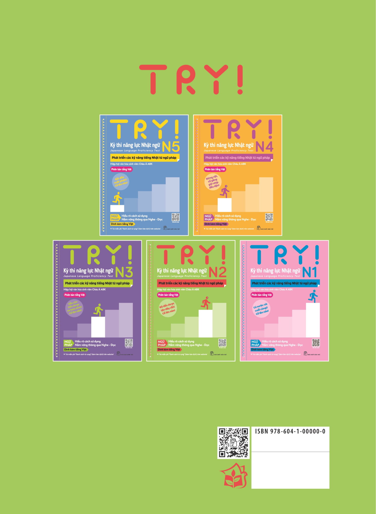 Try ! N2 - Thi Năng Lực Nhật Ngữ  - Phát Triển Các Kỹ Năng Tiếng Nhật Từ Ngữ Pháp