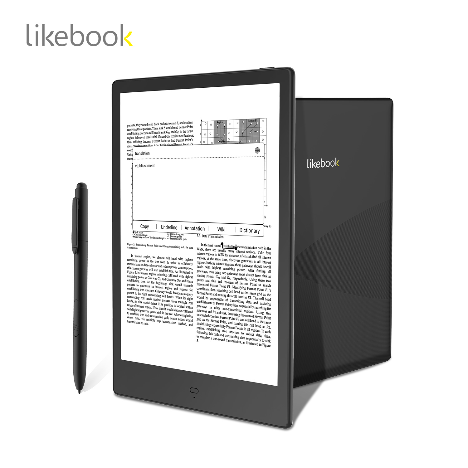 Máy Đọc Sách Likebook Alita - Hàng chính hãng