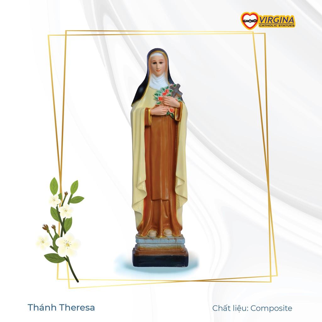 Tượng sứ- Thánh Têrêxa Hài Đồng Giêsu 13cm