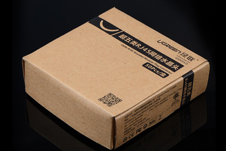 Hộp 50 Cái Đầu Bấm Mạng Ugreen RJ45 CAT5 20331 - Hàng Chính Hãng