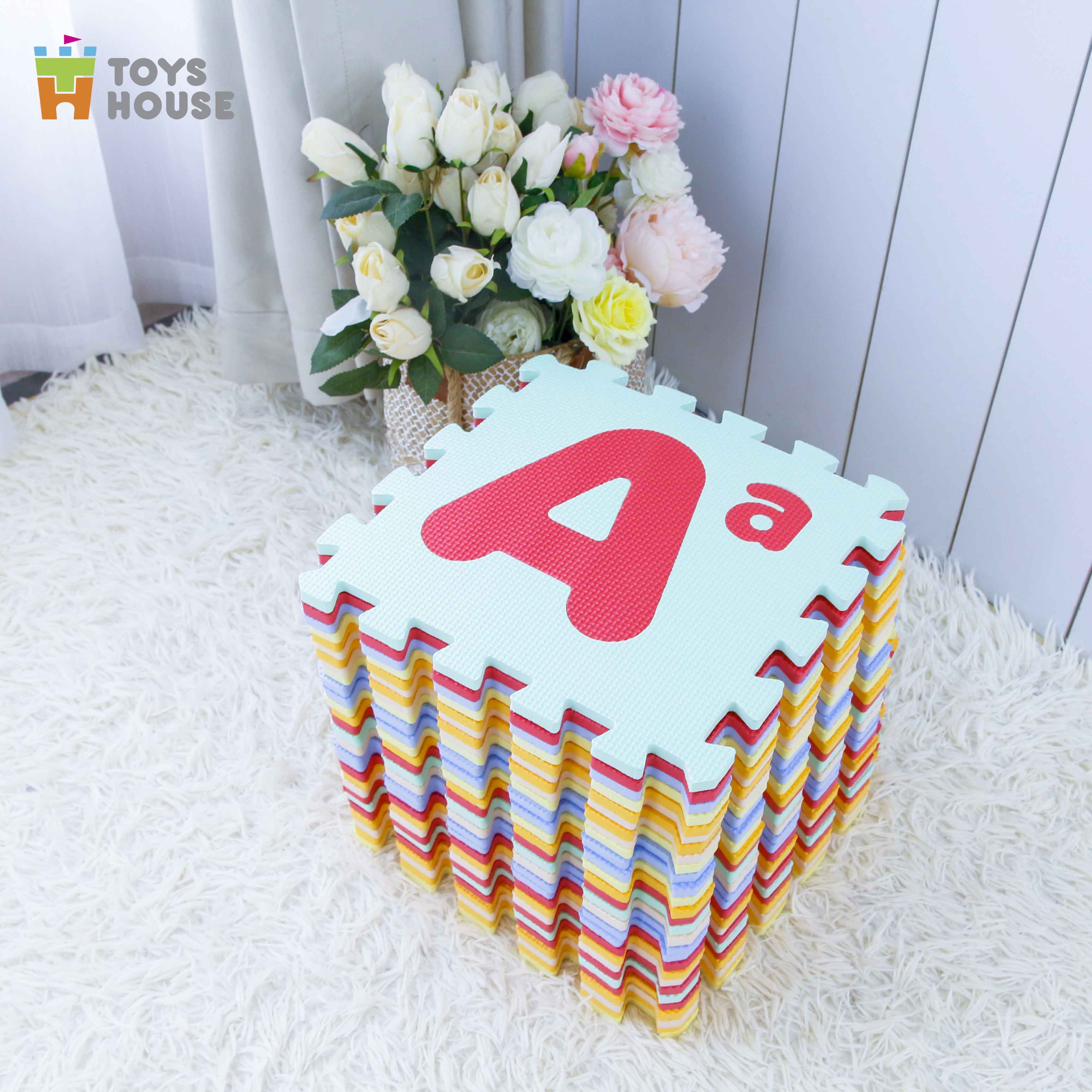 Thảm xốp ghép EVA trải sàn cho bé chất lượng Châu Âu EN71 - Toys House