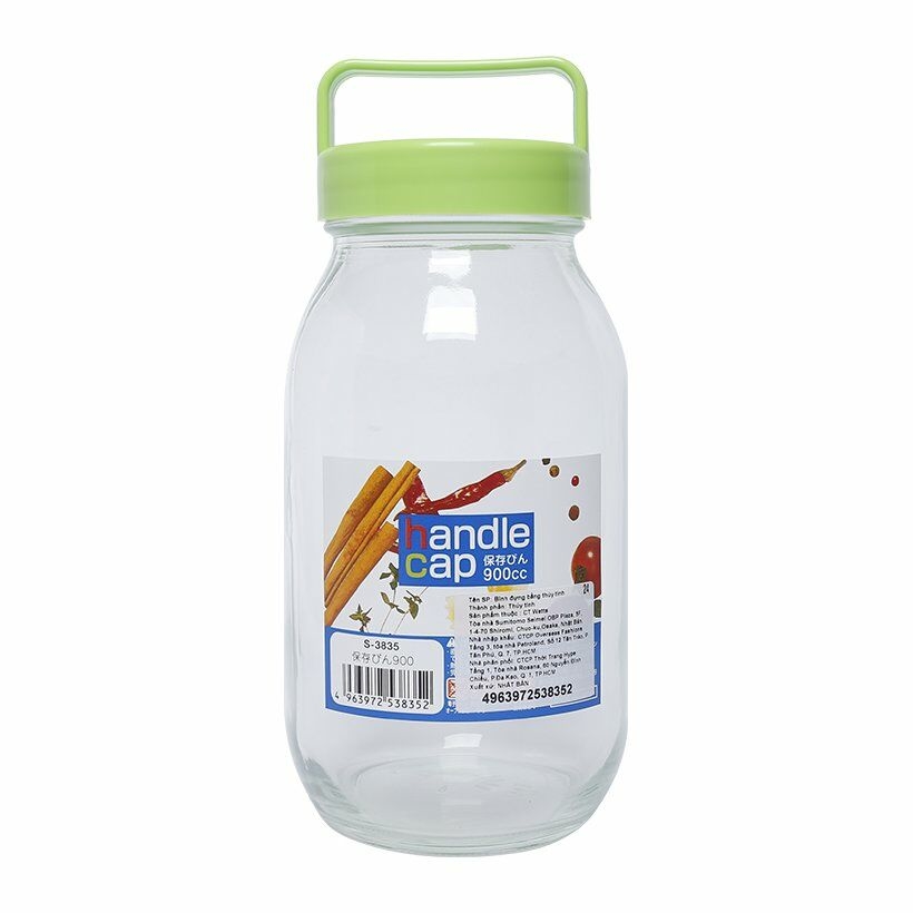 Hủ Thủy Tinh Đựng Thực Phẩm 900ML S3835