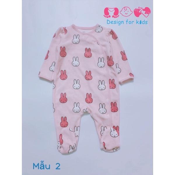 Sleepsuit nỉ nhung Disney C&amp;A xuất dư xịn, bộ body ấm cho bé trai và bé gái