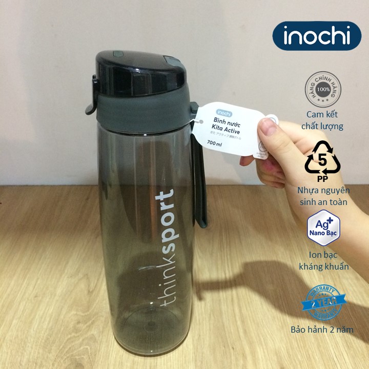 Hình ảnh Bình nước thể thao Kita Active 700ml -inochi-chất lượng chuẩn Nhật Bản