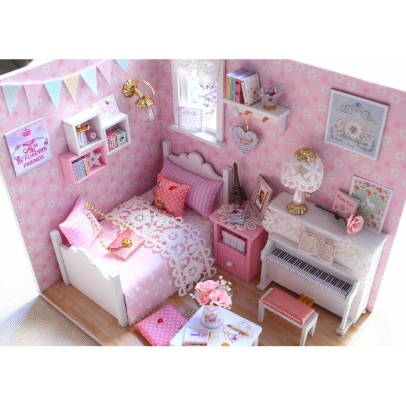 Mô Hình Nhà Gỗ Căn Phòng Tiểu Thư Sunshine 3015