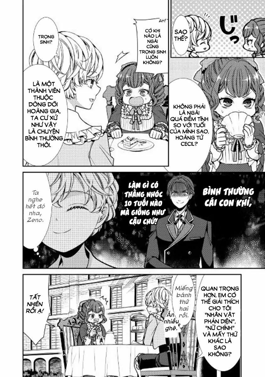 nhật ký theo dõi vị hôn thê tự nhận mình là nữ phụ phản diện 1 chapter 1 4