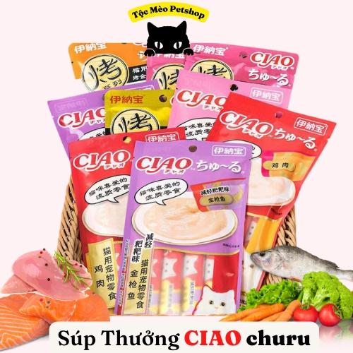 Súp Thưởng cho mèo CIAO CHURU - Gói 4 thanh