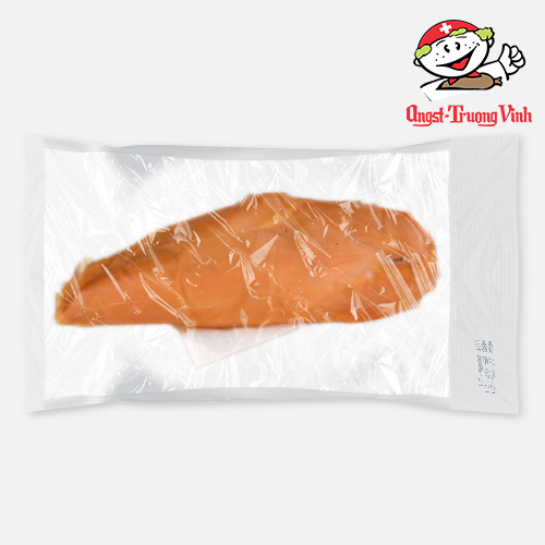 Ức gà xông khói /Smoked skinless chicken breast200GR/PE