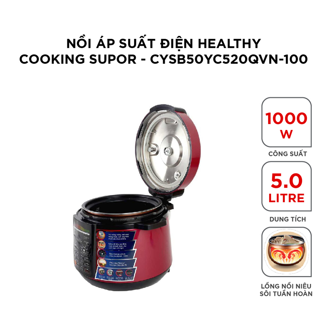 Nồi Áp Suất Điện Tử Niêu CYSB50YC520QVN-100 - 5L-Hàng chính hãng