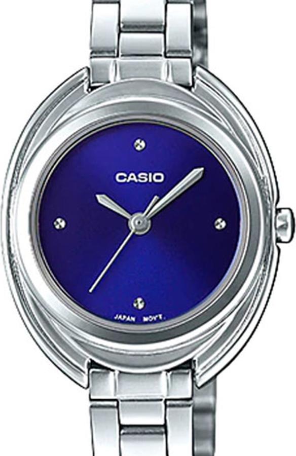 Đông hồ Casio Nữ - dây kim loại - LTP-E166D-2CDF