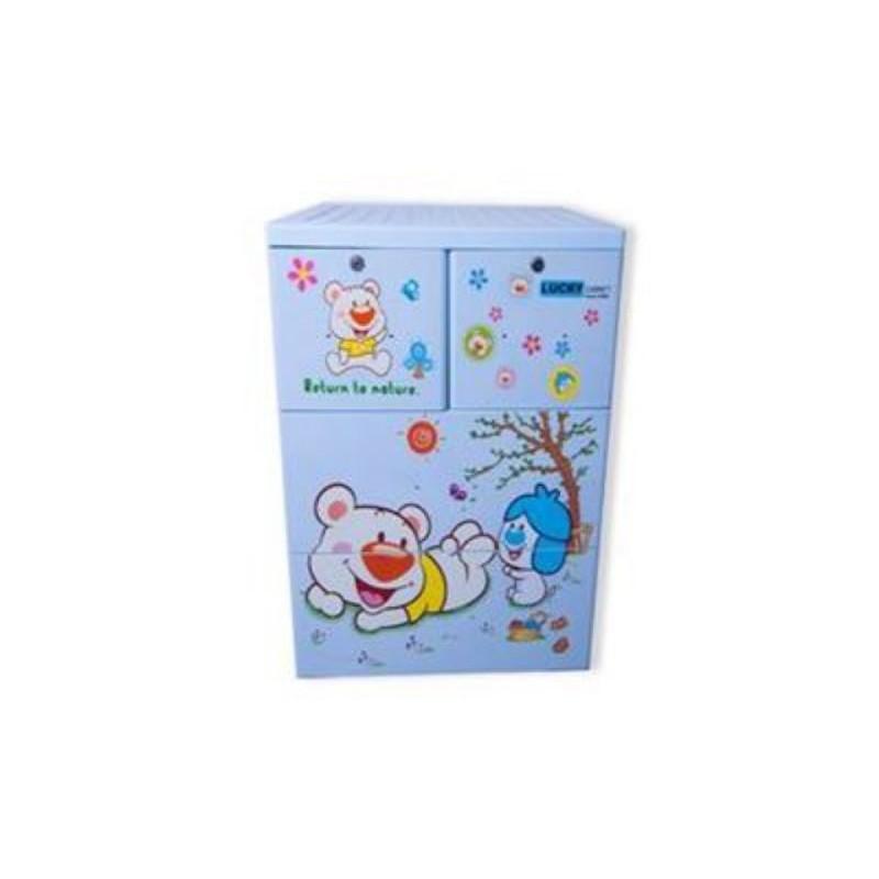 Hỏa Tốc Tủ nhựa Lucky 3 tầng 4 ngăn