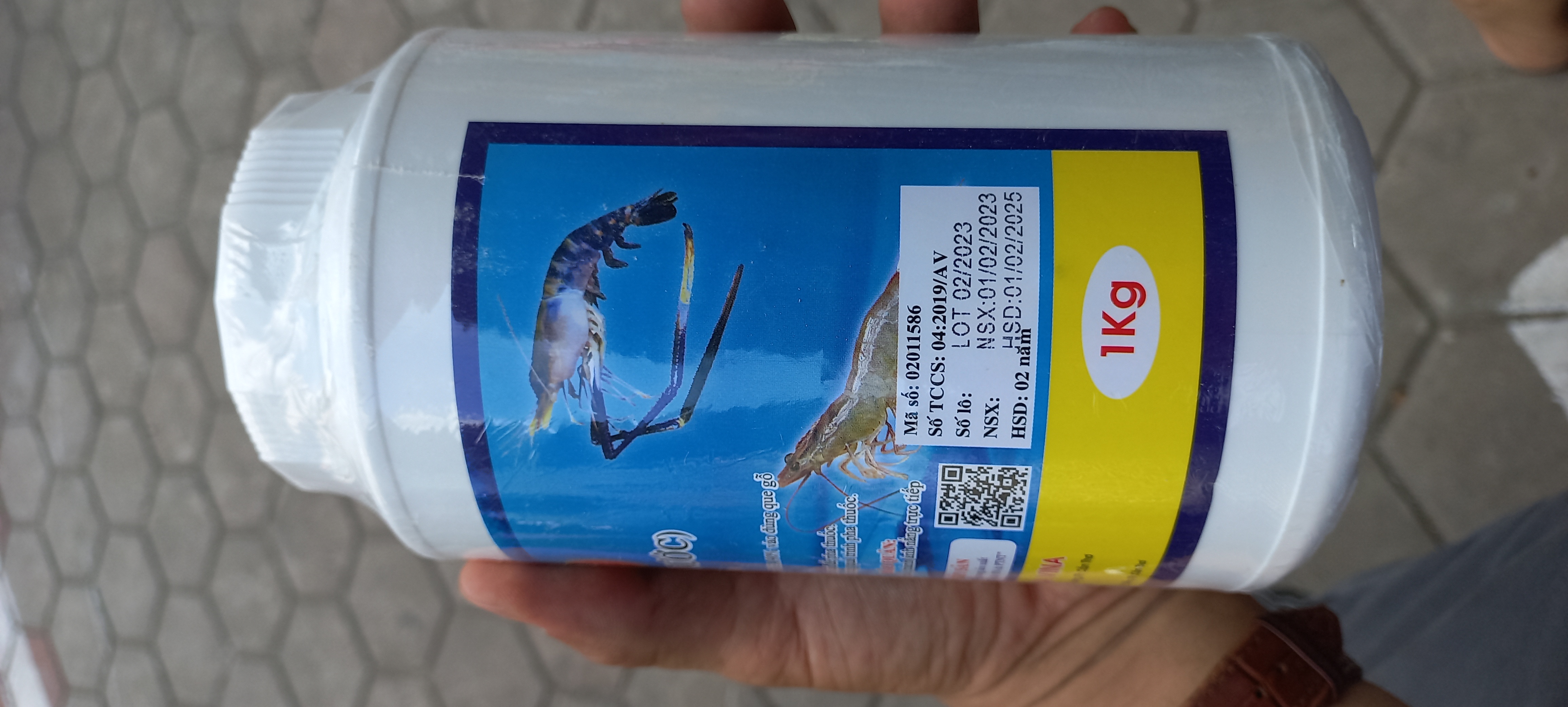 Tcca 90, dang bột, lon 1kg