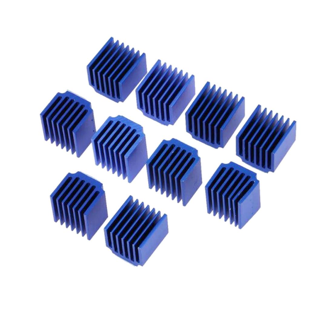 10pcs Stepper Motor Driver Heat Sinks Cooling Block For TMC2100 LV8729