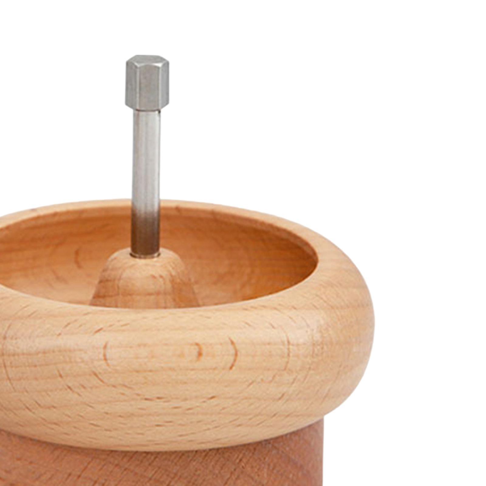 Wooden Bead Beading Bowl for Bracelets DIY Arts Crafts