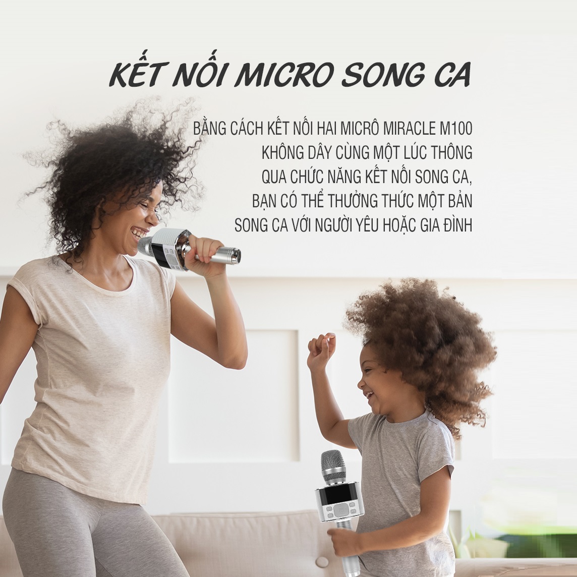 Micro karaoke bluetooth Miracle M100