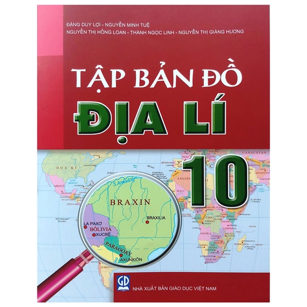 Tập Bản Đồ Địa Lí 10 (2021)