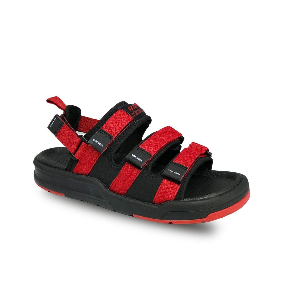 Sandal cặp nam nữ 3 quai ngang hiệu Rova RV333-1