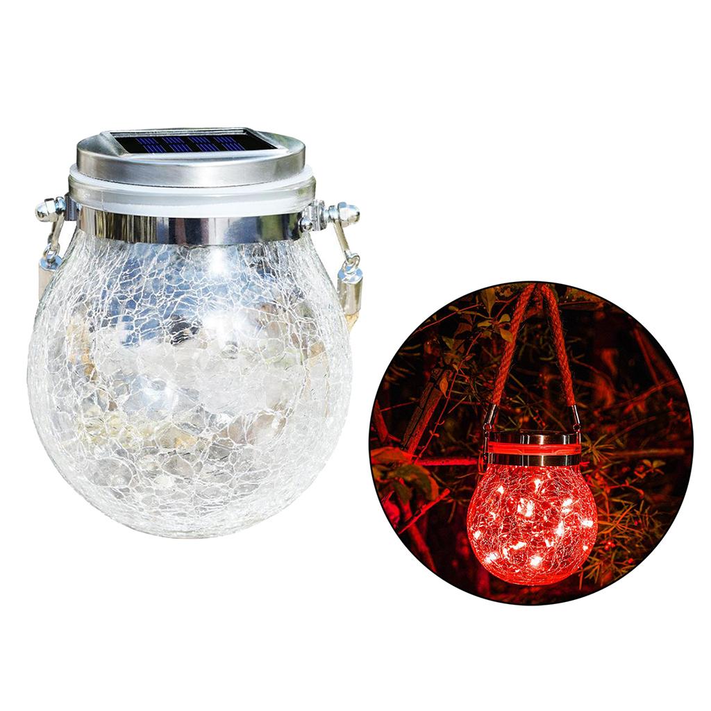 Yard Hanging Solar String Fairy Light LED Party Outdoor Warm White