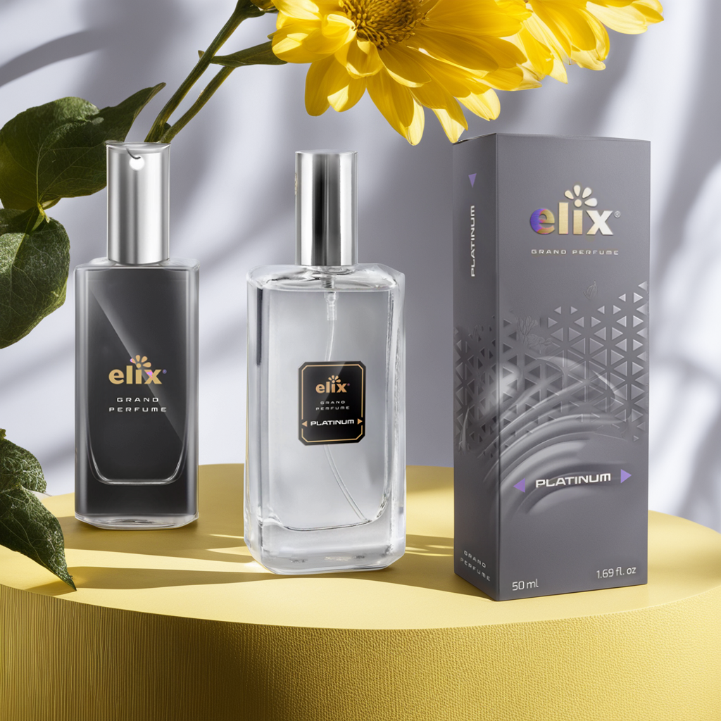 Nước hoa xịt ô tô Grand Perfume Elix 50ml - Hương Platinum (Sang trọng - Thơm mát) - Nhập khẩu chính hãng Ba Lan hương thơm dịu nhẹ tự nhiên