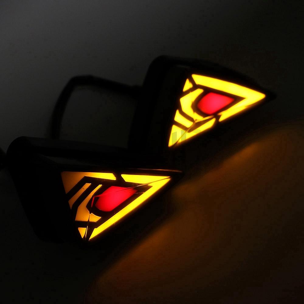Đèn Led Xi Nhan Hình Tam Giác Cho Xe Mô Tô