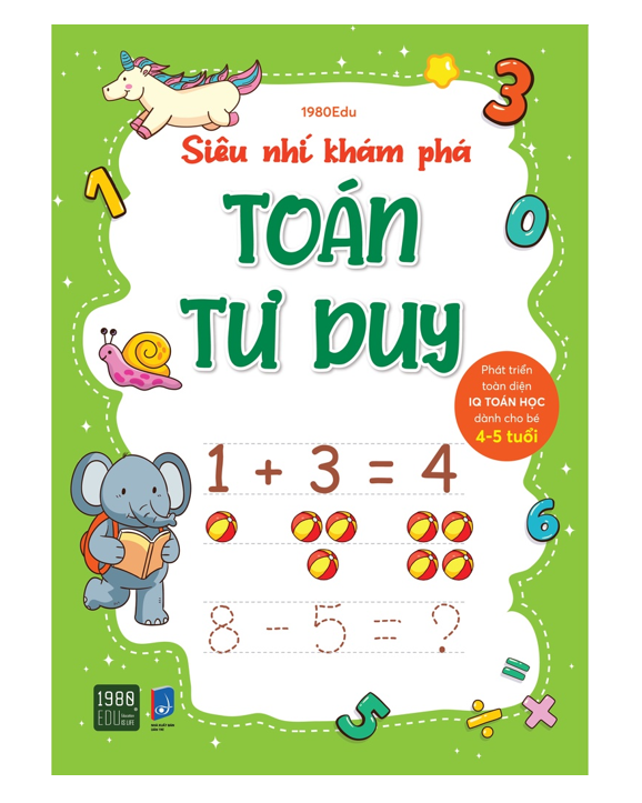 Sách - Siêu nhí - Khám phá Toán tư duy - 2