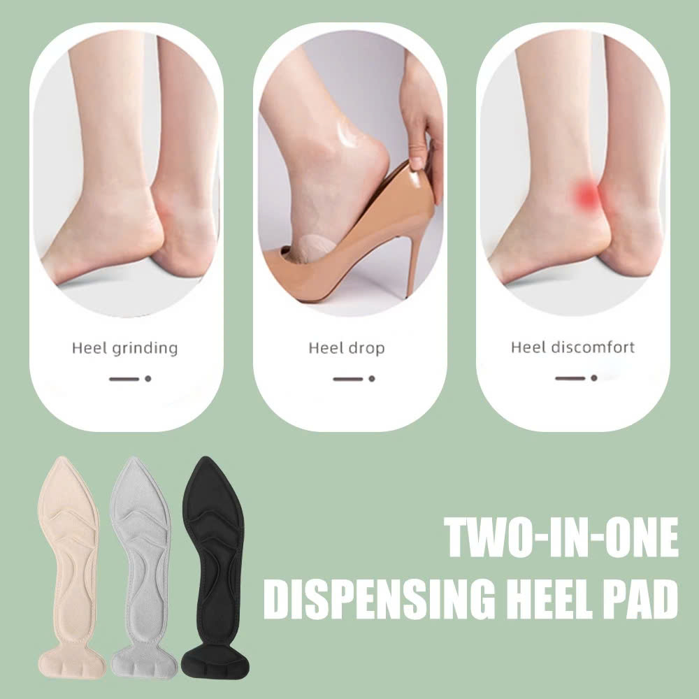 Cặp lót giày cao gót mũi nhọn giảm size cho giày bị rộng, thoáng khí và êm chân MÀU ĐEN